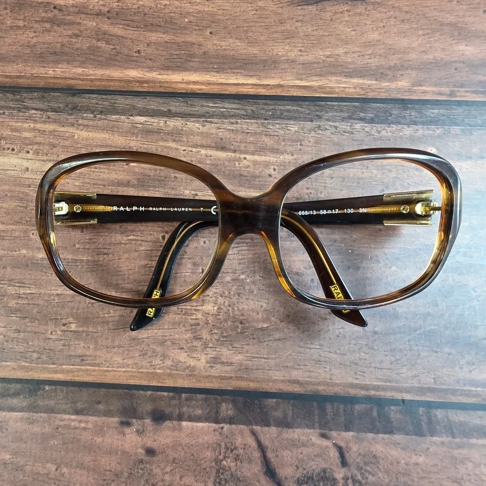 Ralph Lauren Women's Sunglasses Brown Oversized Frame RA5059‎ 58mm